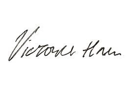 Victoria's signature