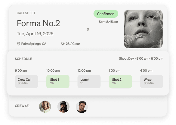 Callsheets