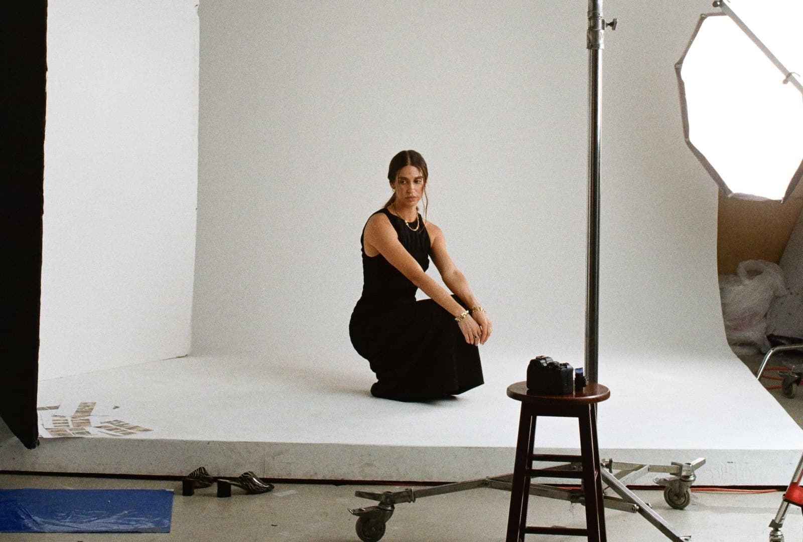 Photo shoot set with creative director — prepros production planning